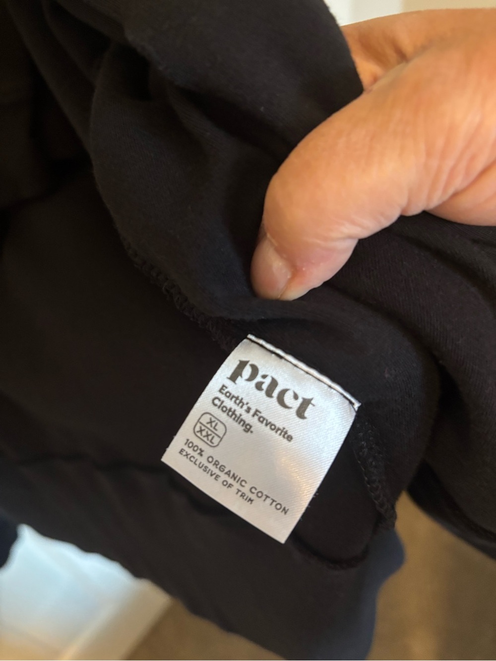 Pact Black Open Drape Women's Cardigan with Pockets and Joggers. Both xxl - Picture 3 of 13